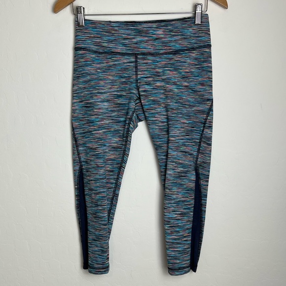 Zella Multi color crop Leggings Size Small - Picture 1 of 5